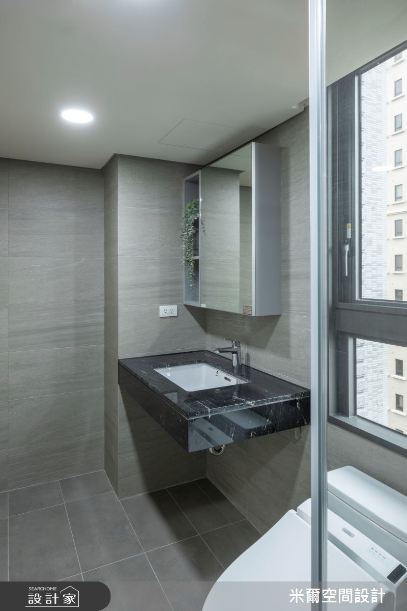 25坪新成屋(5年以下)＿現代風浴室案例圖片＿米爾空間設計＿米爾_線岱映像_新竹竹北之34