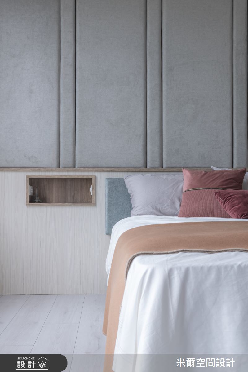 60坪新成屋(5年以下)＿北歐風臥室案例圖片＿米爾空間設計＿米爾_藍帶灰調_彰化溪湖之23