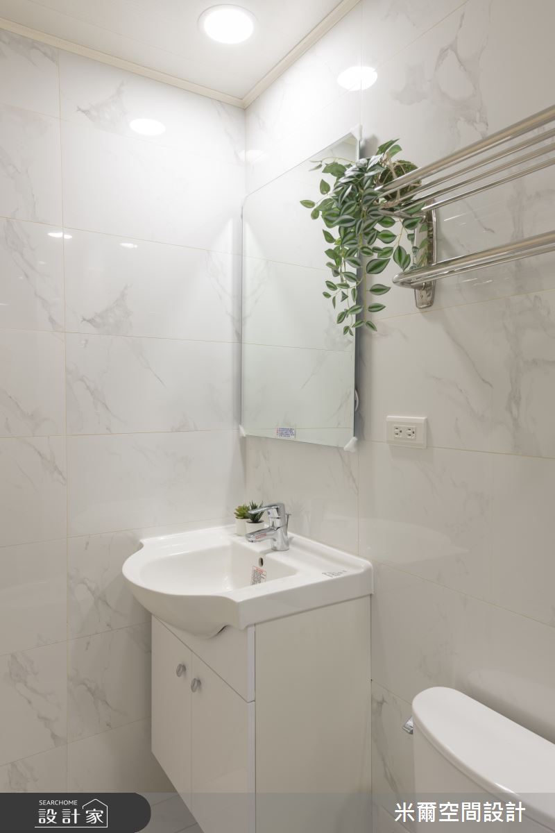60坪新成屋(5年以下)＿北歐風浴室案例圖片＿米爾空間設計＿米爾_藍帶灰調_彰化溪湖之28