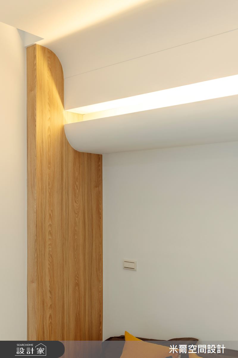 20坪新成屋(5年以下)＿日式風臥室案例圖片＿米爾空間設計＿米爾_清昕日感_台南北區之34