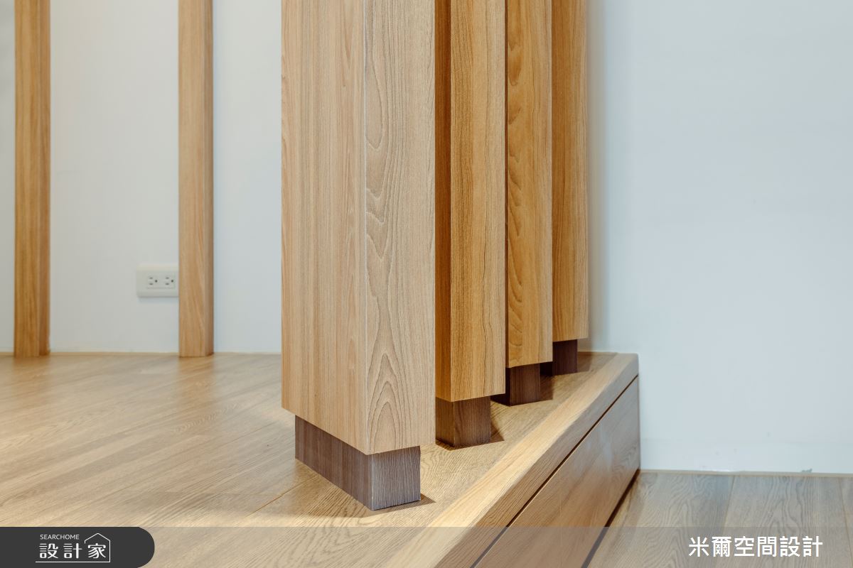 20坪新成屋(5年以下)＿日式風臥室案例圖片＿米爾空間設計＿米爾_清昕日感_台南北區之35