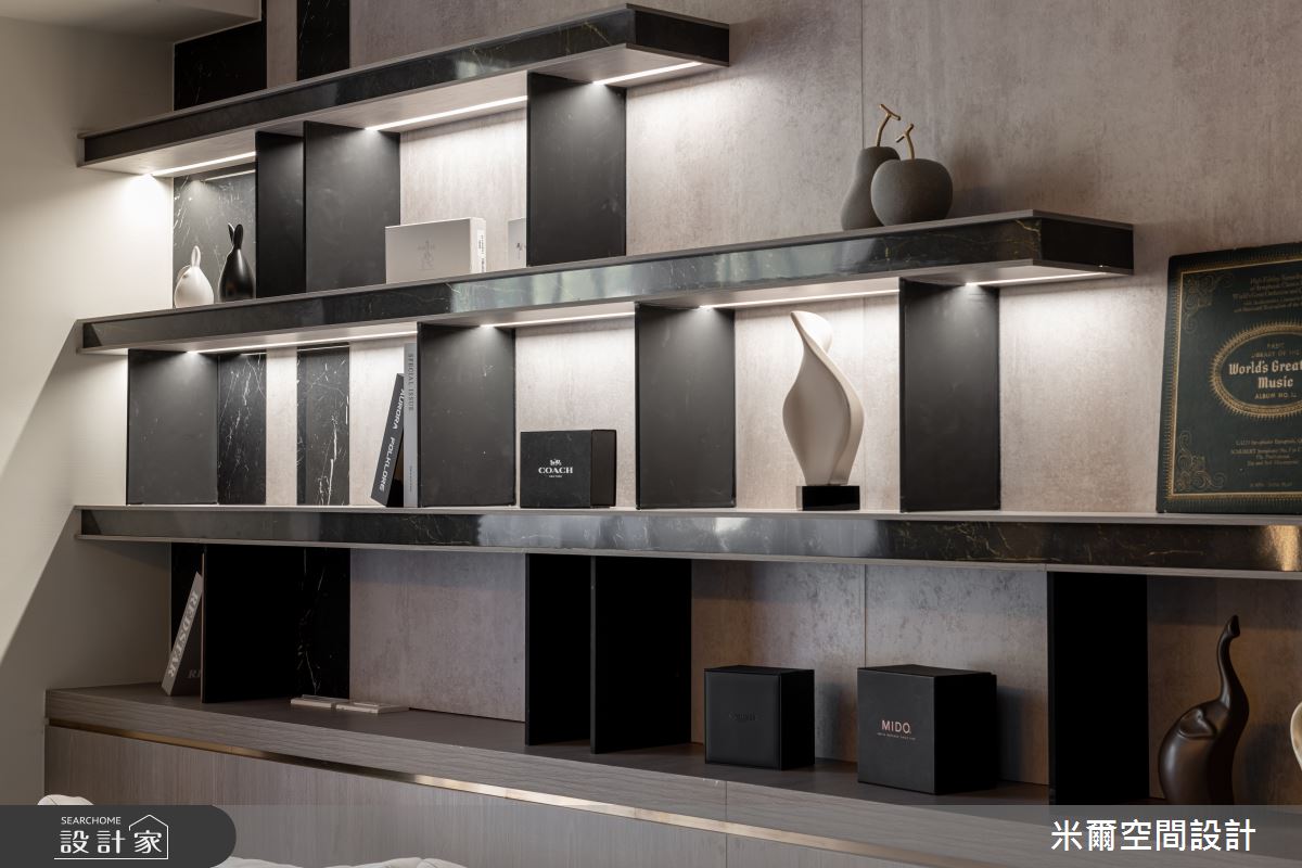 60坪新成屋(5年以下)＿現代風客廳案例圖片＿米爾空間設計＿米爾_交織心玄_台中龍井之10