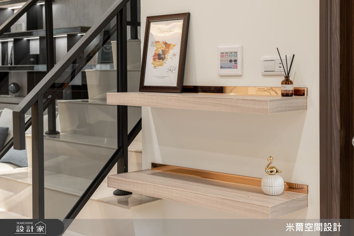 60坪新成屋(5年以下)＿現代風客廳案例圖片＿米爾空間設計＿米爾_交織心玄_台中龍井之13