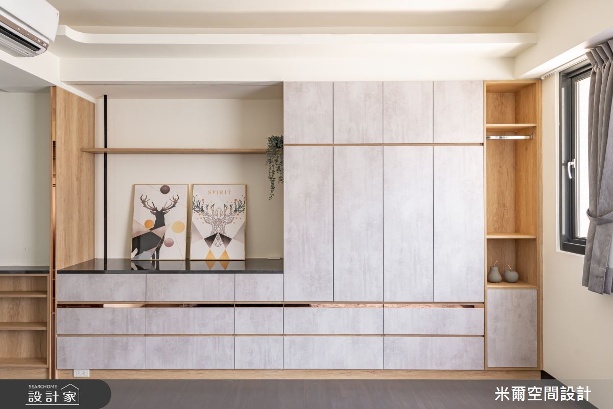 60坪新成屋(5年以下)＿現代風臥室案例圖片＿米爾空間設計＿米爾_交織心玄_台中龍井之31