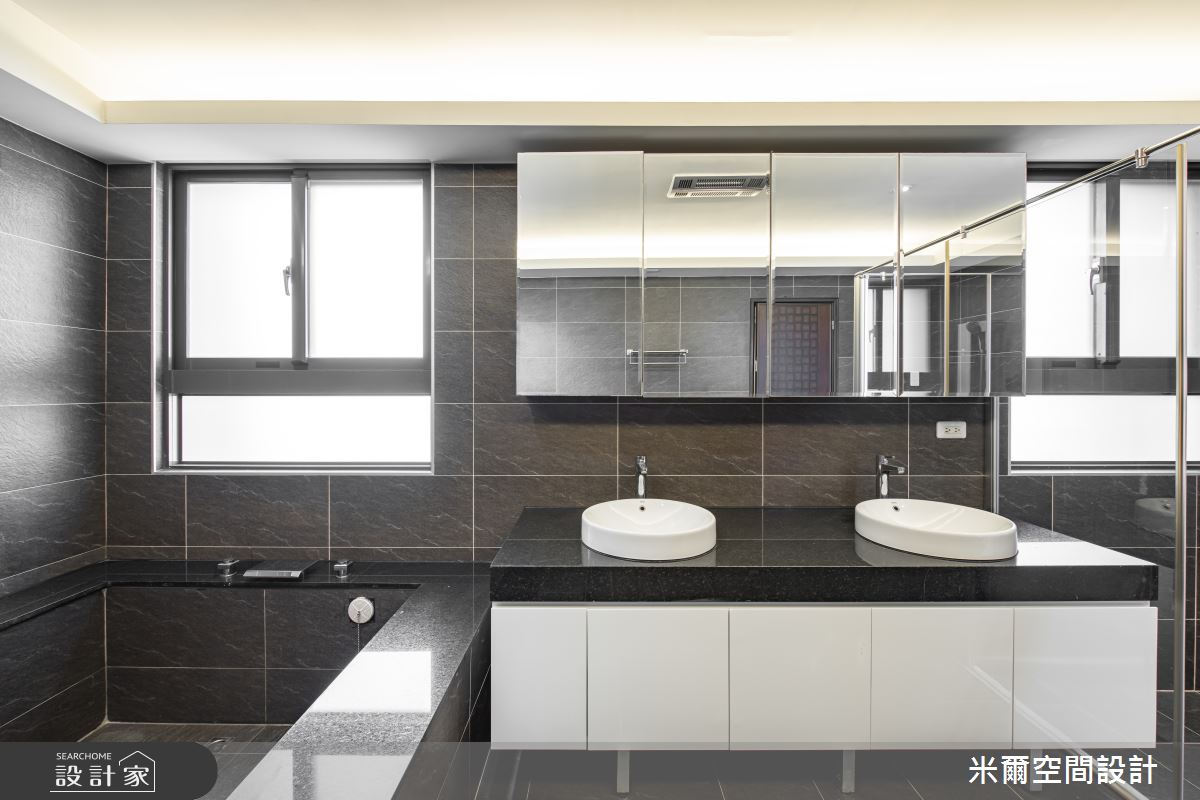 60坪新成屋(5年以下)＿現代風浴室案例圖片＿米爾空間設計＿米爾_交織心玄_台中龍井之50