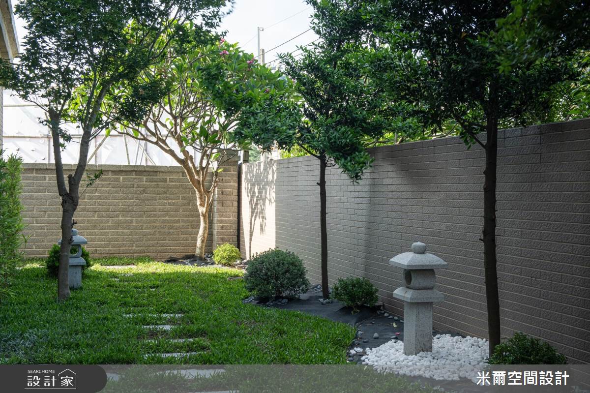 60坪新成屋(5年以下)＿現代風庭院案例圖片＿米爾空間設計＿米爾_交織心玄_台中龍井之54