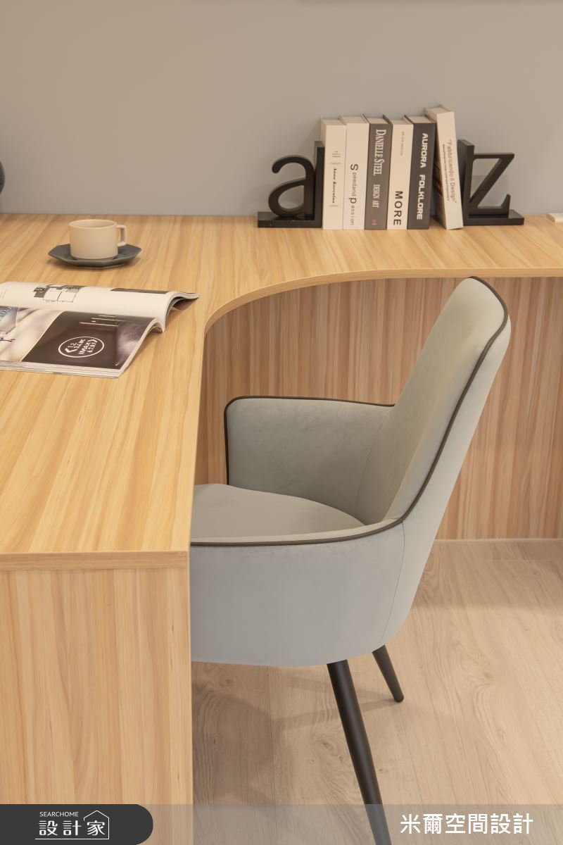 25坪新成屋(5年以下)＿北歐風臥室案例圖片＿米爾空間設計＿米爾_莫蘭繽紛_台中烏日之31