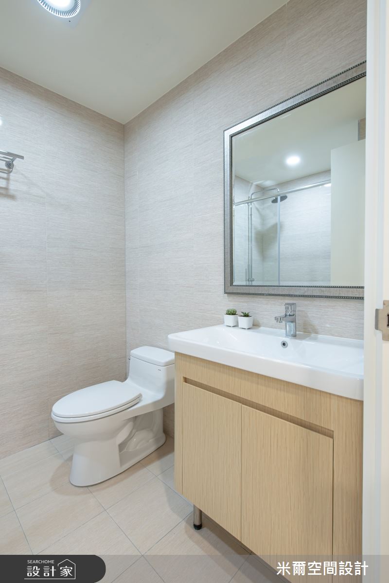 25坪新成屋(5年以下)＿北歐風浴室案例圖片＿米爾空間設計＿米爾_莫蘭繽紛_台中烏日之41