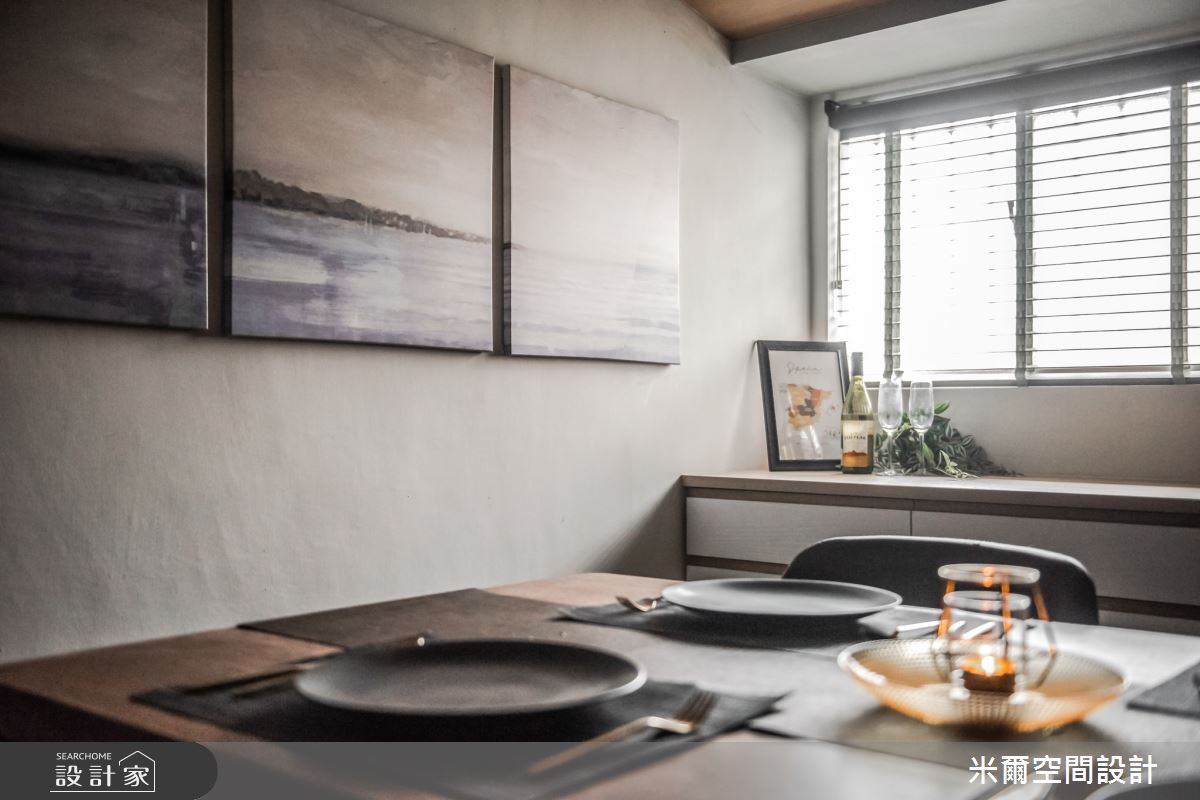 25坪中古屋(5~15年)＿北歐風餐廳案例圖片＿米爾空間設計＿米爾_自然叢生_新竹北區之26