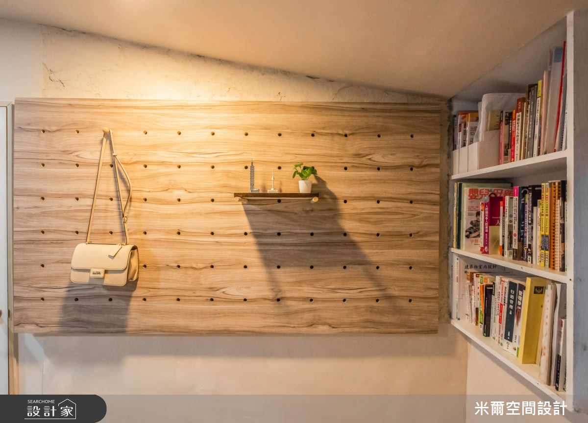 25坪中古屋(5~15年)＿北歐風臥室案例圖片＿米爾空間設計＿米爾_自然叢生_新竹北區之40