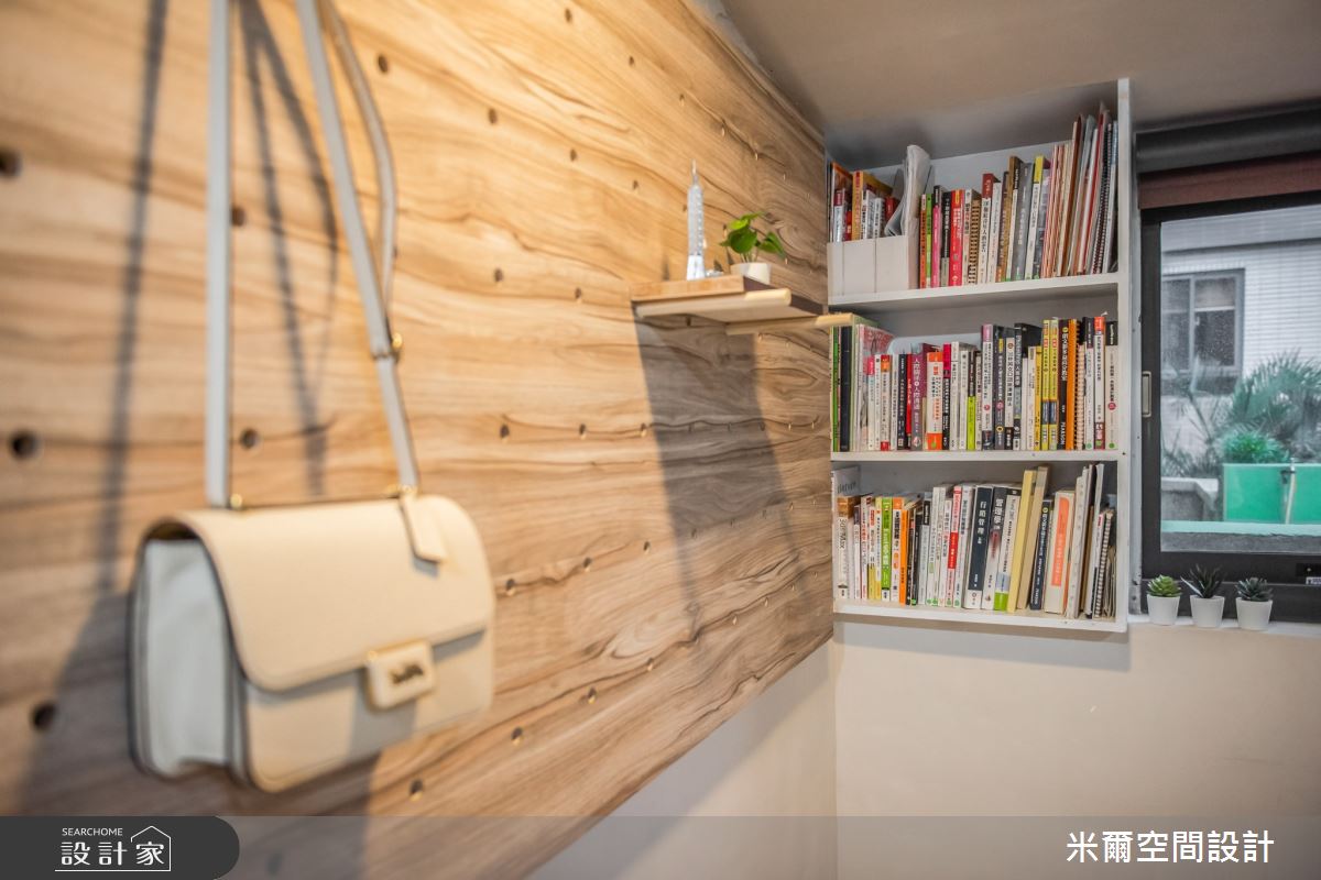 25坪中古屋(5~15年)＿北歐風臥室案例圖片＿米爾空間設計＿米爾_自然叢生_新竹北區之41