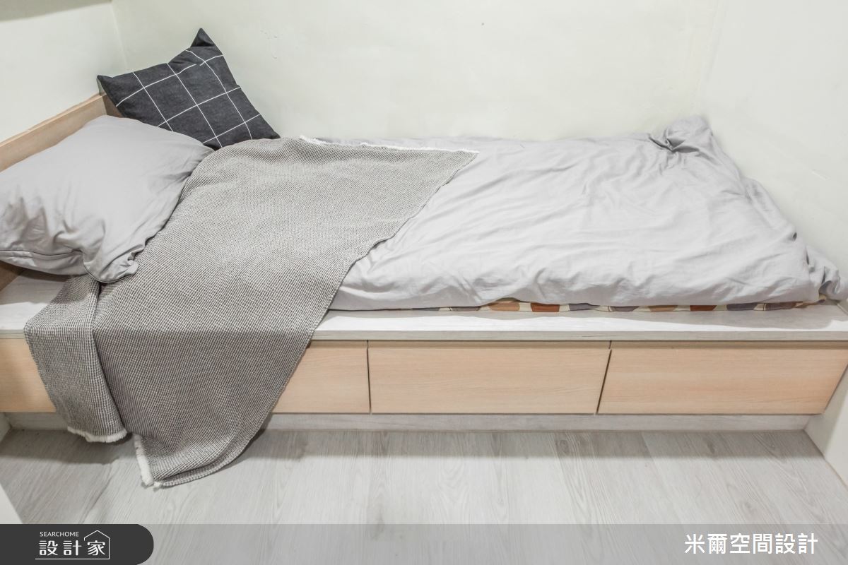 25坪中古屋(5~15年)＿北歐風客房案例圖片＿米爾空間設計＿米爾_自然叢生_新竹北區之42
