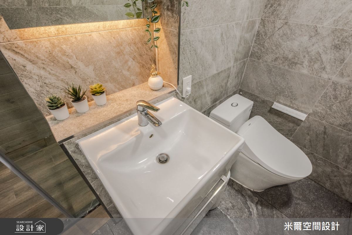 25坪中古屋(5~15年)＿北歐風浴室案例圖片＿米爾空間設計＿米爾_自然叢生_新竹北區之49