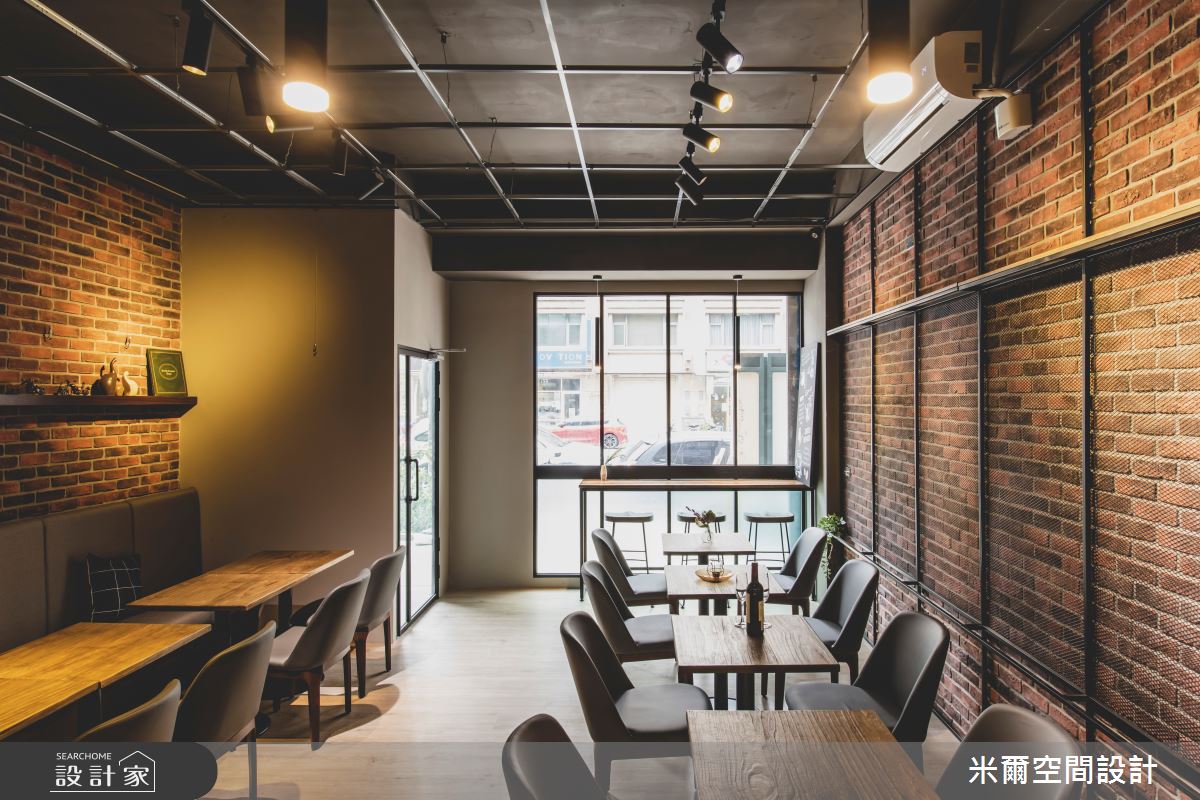60坪中古屋(5~15年)＿工業風商業空間案例圖片＿米爾空間設計＿米爾_紈鎂工業_新竹東區之1