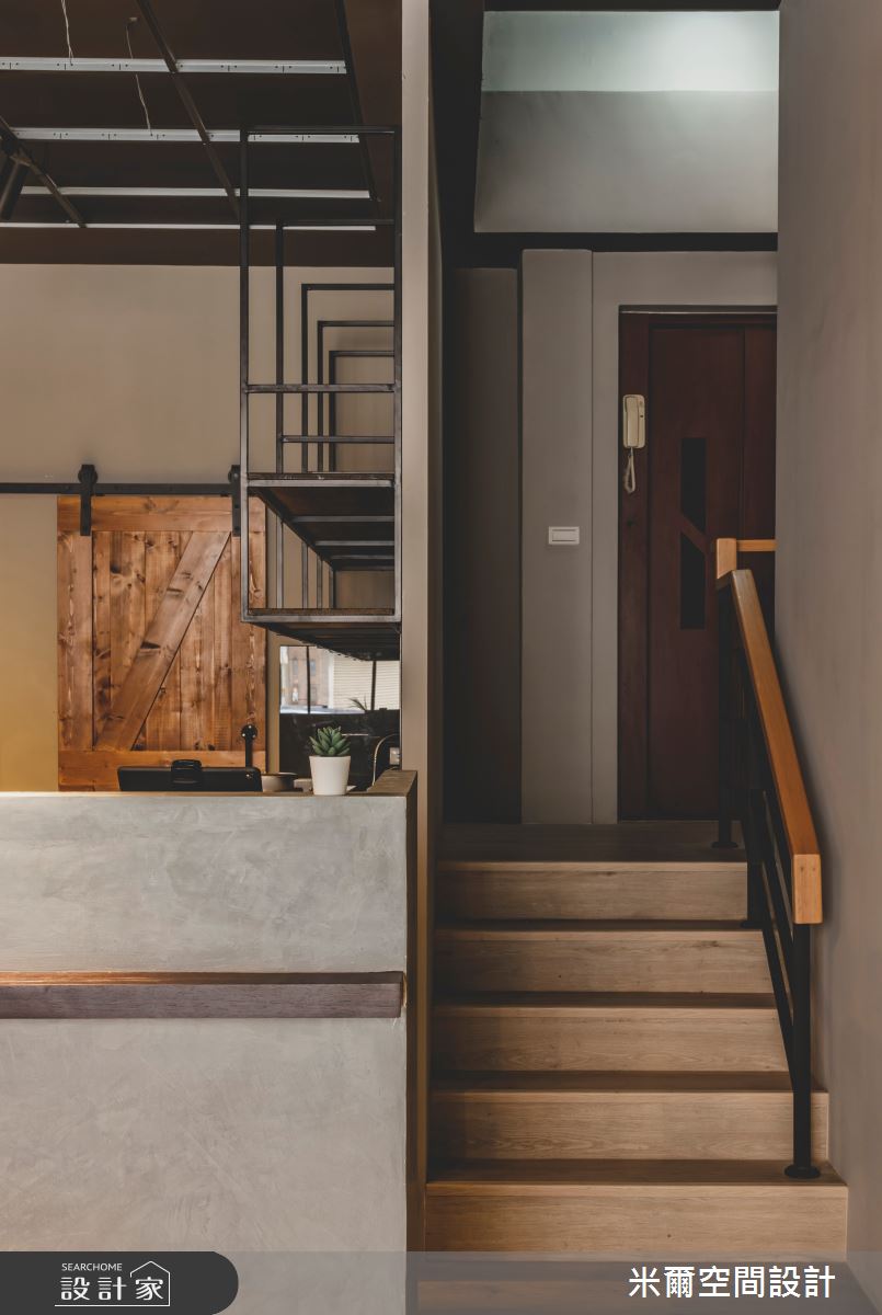 60坪中古屋(5~15年)＿工業風案例圖片＿米爾空間設計＿米爾_紈鎂工業_新竹東區之25