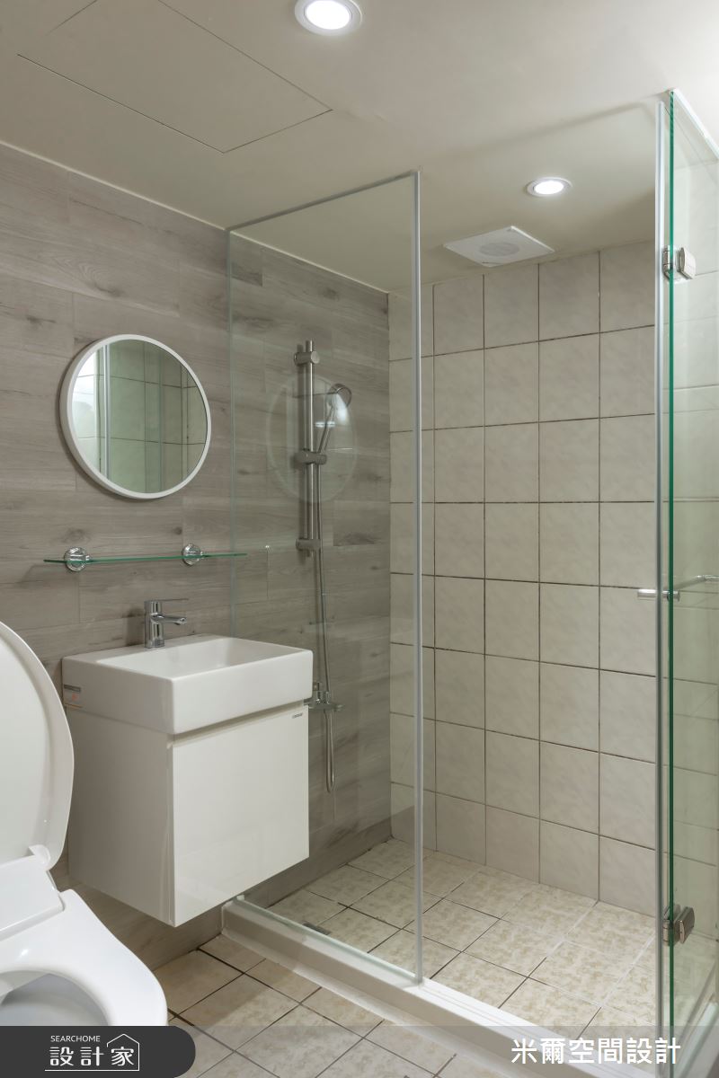 25坪中古屋(5~15年)＿北歐風浴室案例圖片＿米爾空間設計＿米爾_簡約烙印_桃園楊梅之28