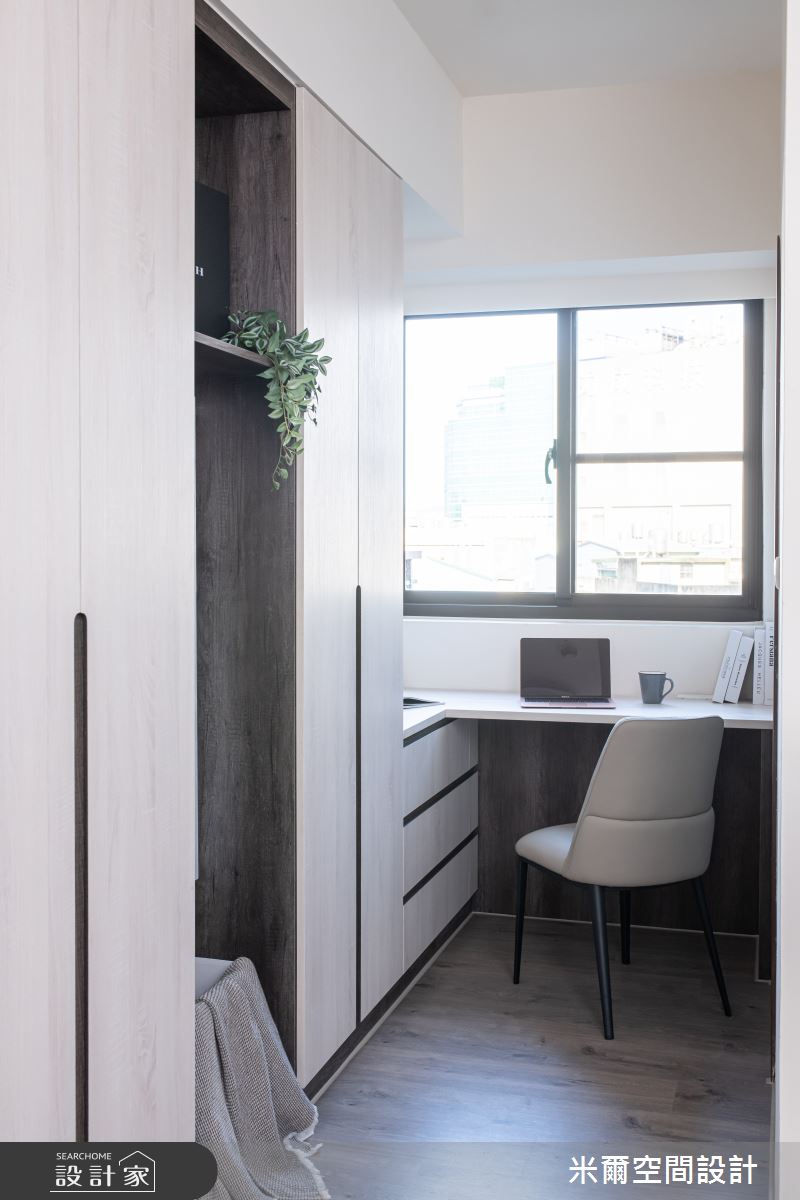 25坪新成屋(5年以下)＿現代風書房多功能室案例圖片＿米爾空間設計＿米爾_現代利珞_新竹竹北之15