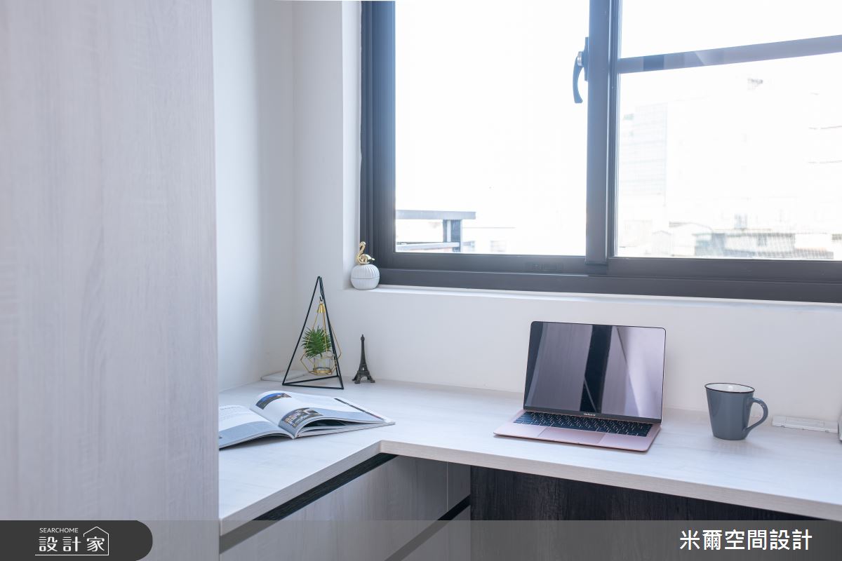 25坪新成屋(5年以下)＿現代風書房多功能室案例圖片＿米爾空間設計＿米爾_現代利珞_新竹竹北之18