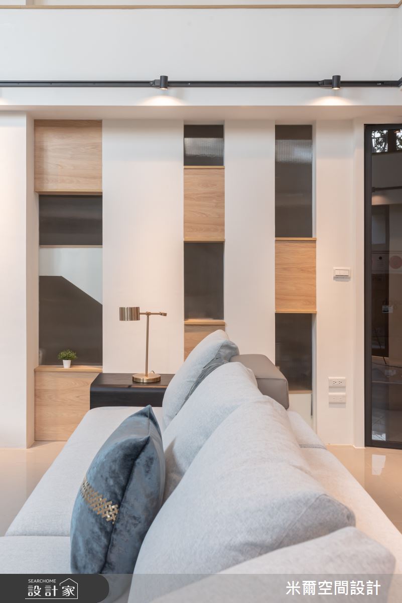 80坪新成屋(5年以下)＿自然風客廳案例圖片＿米爾空間設計＿米爾_樸實自然_新竹北區之5