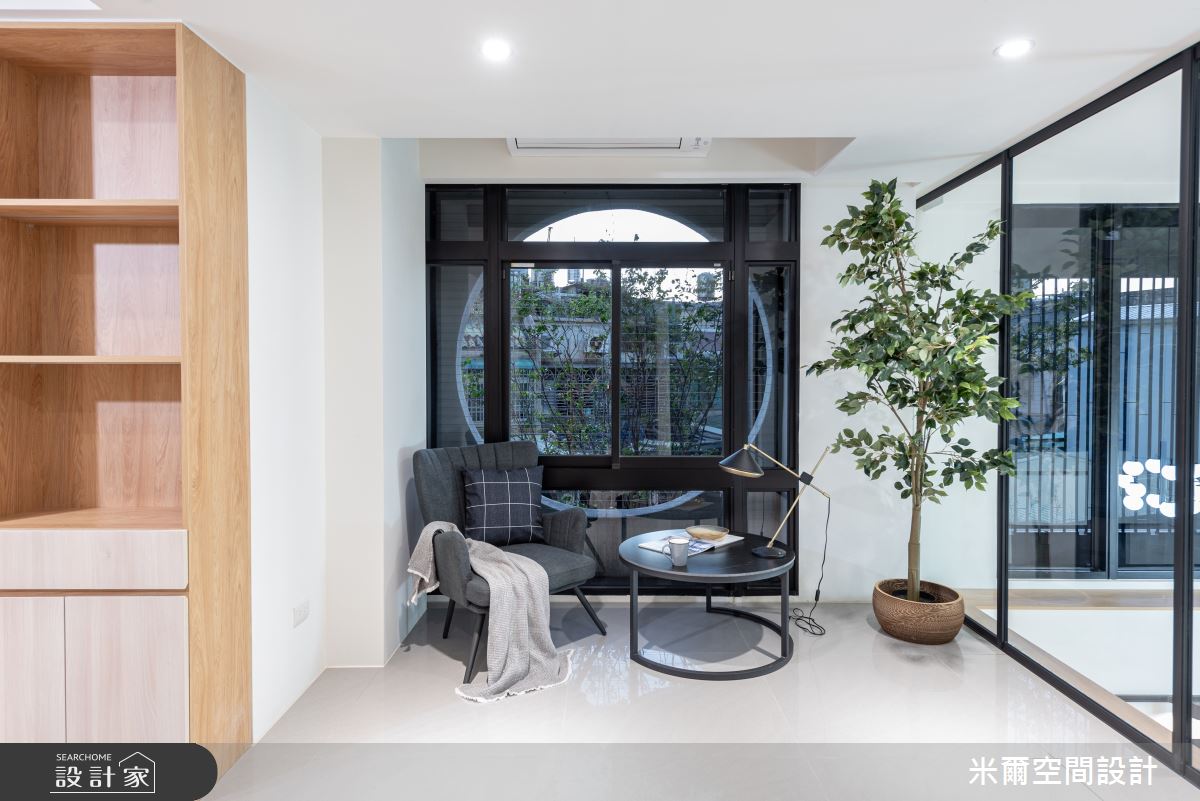 80坪新成屋(5年以下)＿自然風多功能室案例圖片＿米爾空間設計＿米爾_樸實自然_新竹北區之17