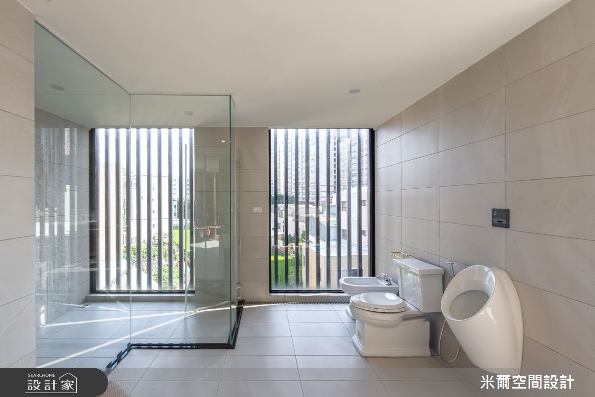 80坪新成屋(5年以下)＿自然風浴室案例圖片＿米爾空間設計＿米爾_樸實自然_新竹北區之38