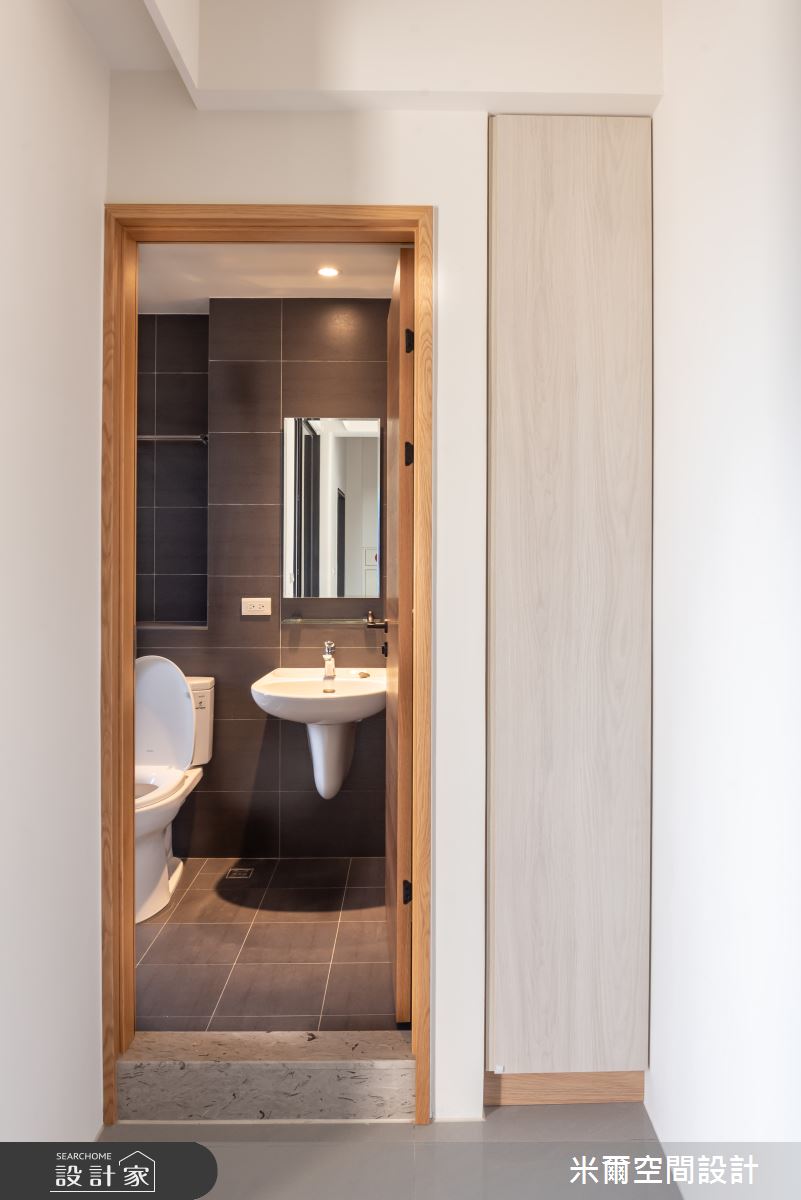 80坪新成屋(5年以下)＿自然風浴室案例圖片＿米爾空間設計＿米爾_樸實自然_新竹北區之40