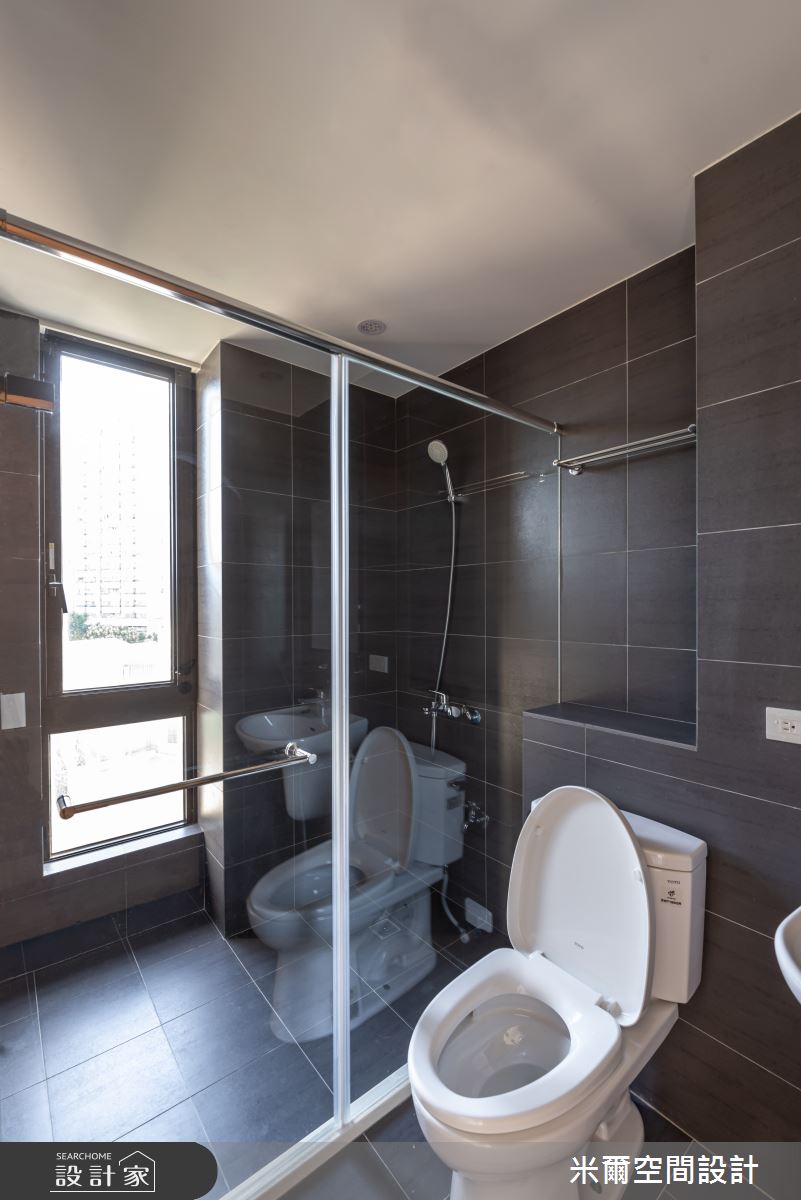 80坪新成屋(5年以下)＿自然風浴室案例圖片＿米爾空間設計＿米爾_樸實自然_新竹北區之42