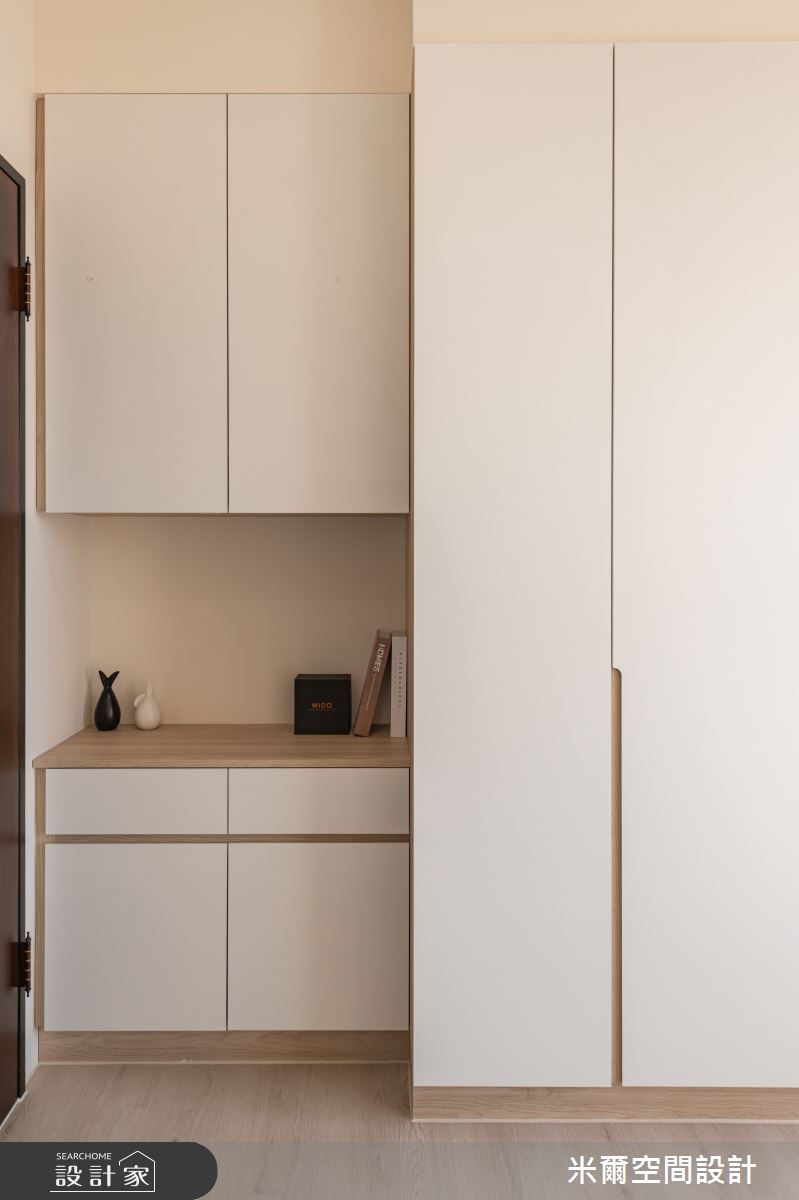 25坪新成屋(5年以下)＿北歐風臥室案例圖片＿米爾空間設計＿米爾_溫馨日向_苗栗竹南之15