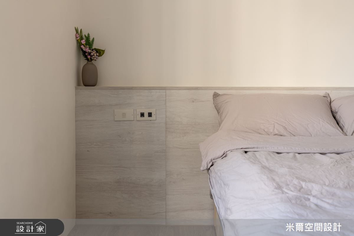 28坪中古屋(5~15年)＿鄉村風臥室案例圖片＿米爾空間設計＿米爾_仿美鄉村_新竹東區之27