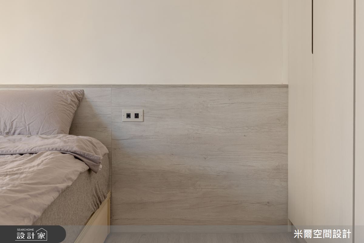 28坪中古屋(5~15年)＿鄉村風臥室案例圖片＿米爾空間設計＿米爾_仿美鄉村_新竹東區之28