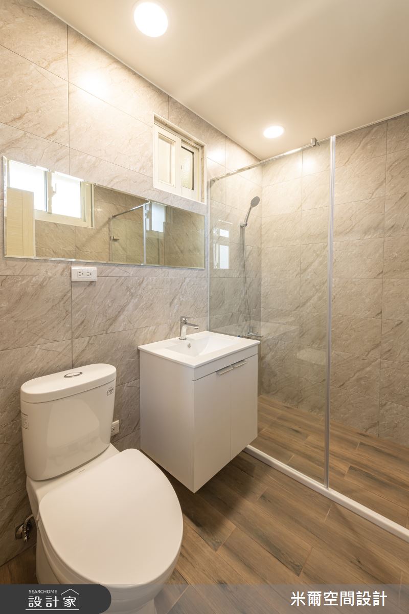 28坪中古屋(5~15年)＿鄉村風案例圖片＿米爾空間設計＿米爾_仿美鄉村_新竹東區之30