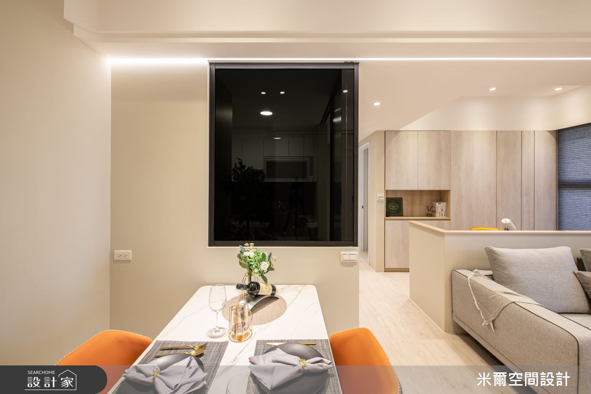 22坪中古屋(5~15年)＿現代風餐廳案例圖片＿米爾空間設計＿米爾_現代風範_桃園龜山之15