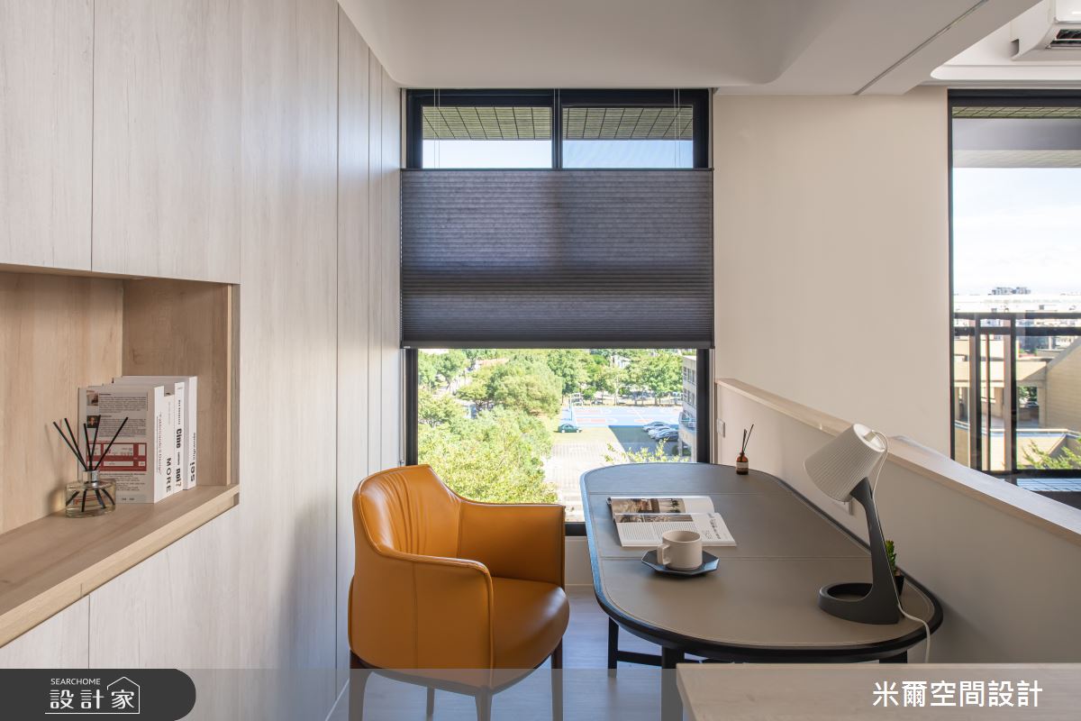 22坪中古屋(5~15年)＿現代風書房案例圖片＿米爾空間設計＿米爾_現代風範_桃園龜山之21