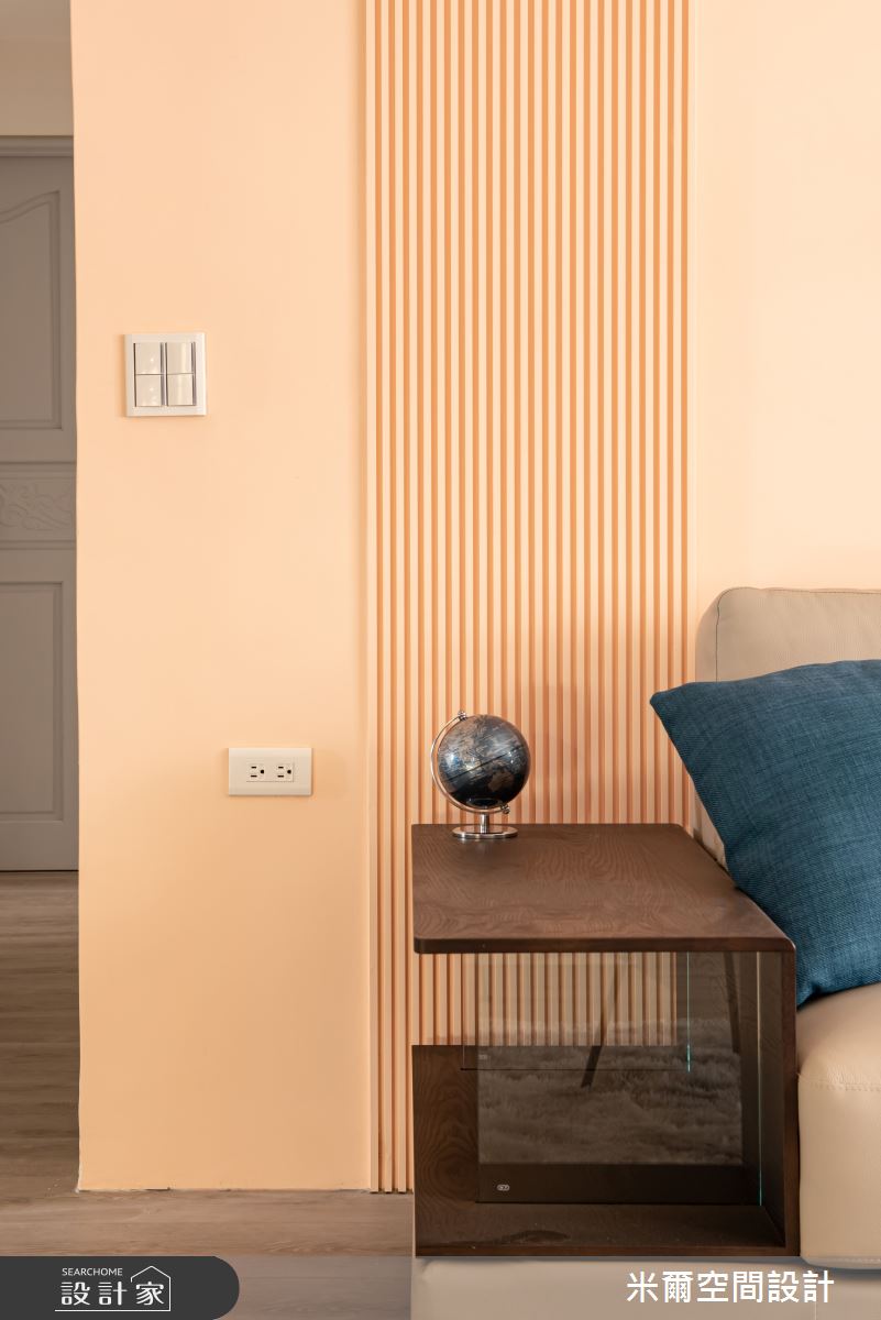 25坪老屋(16~30年)＿北歐風客廳案例圖片＿米爾空間設計＿米爾_經典玩色_桃園中壢之8