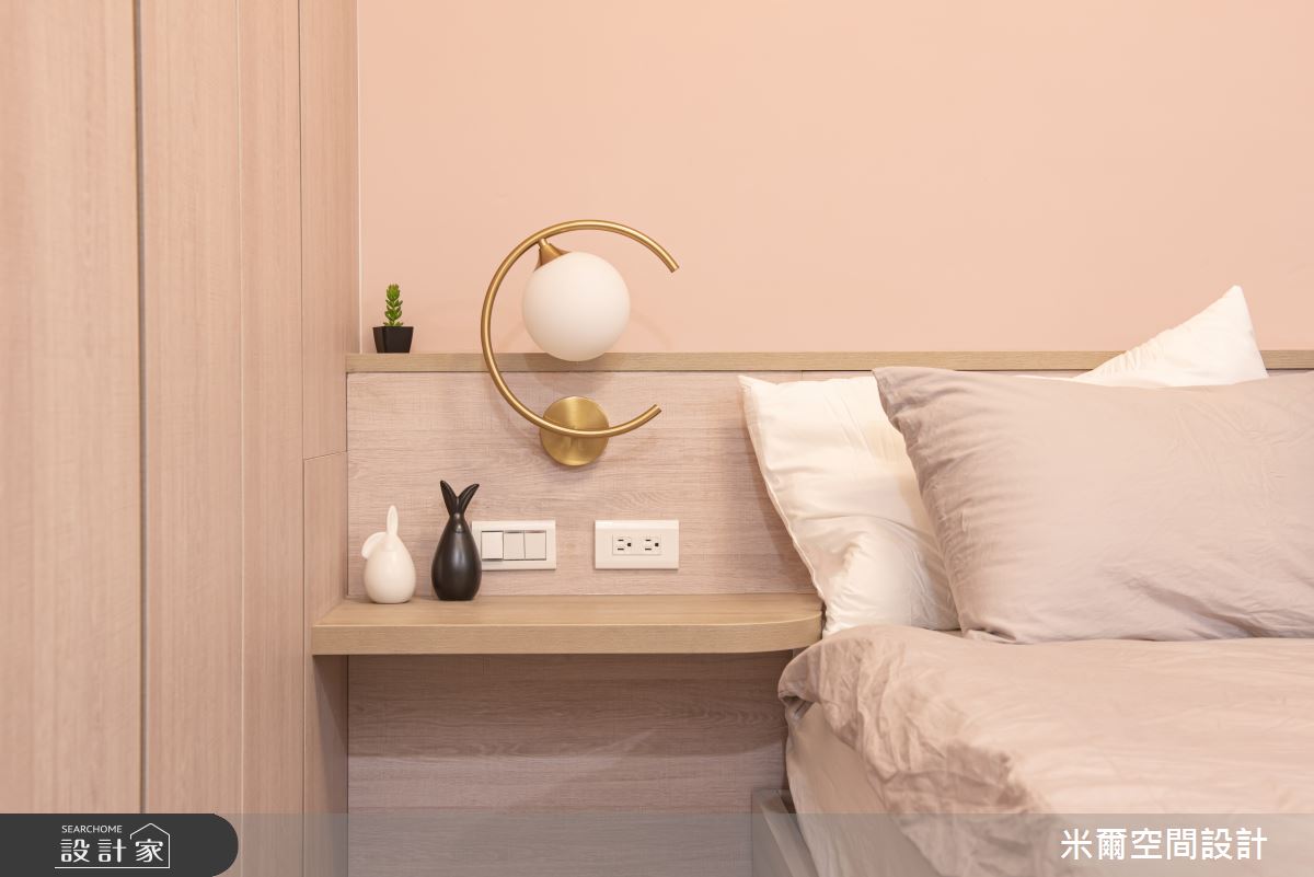 25坪老屋(16~30年)＿北歐風臥室案例圖片＿米爾空間設計＿米爾_經典玩色_桃園中壢之26