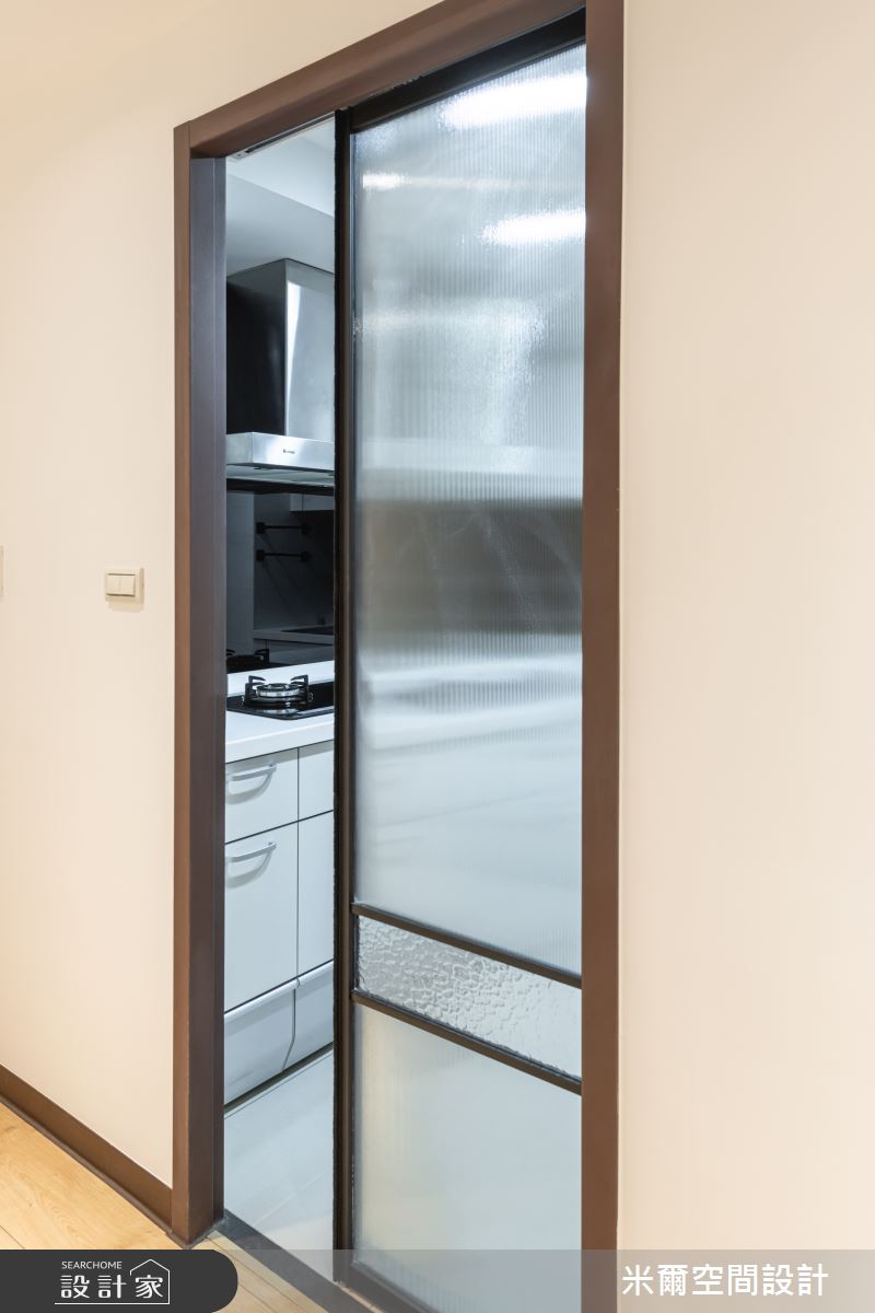 28坪中古屋(5~15年)＿北歐風廚房案例圖片＿米爾空間設計＿米爾_白丰木橡_新竹北區之12