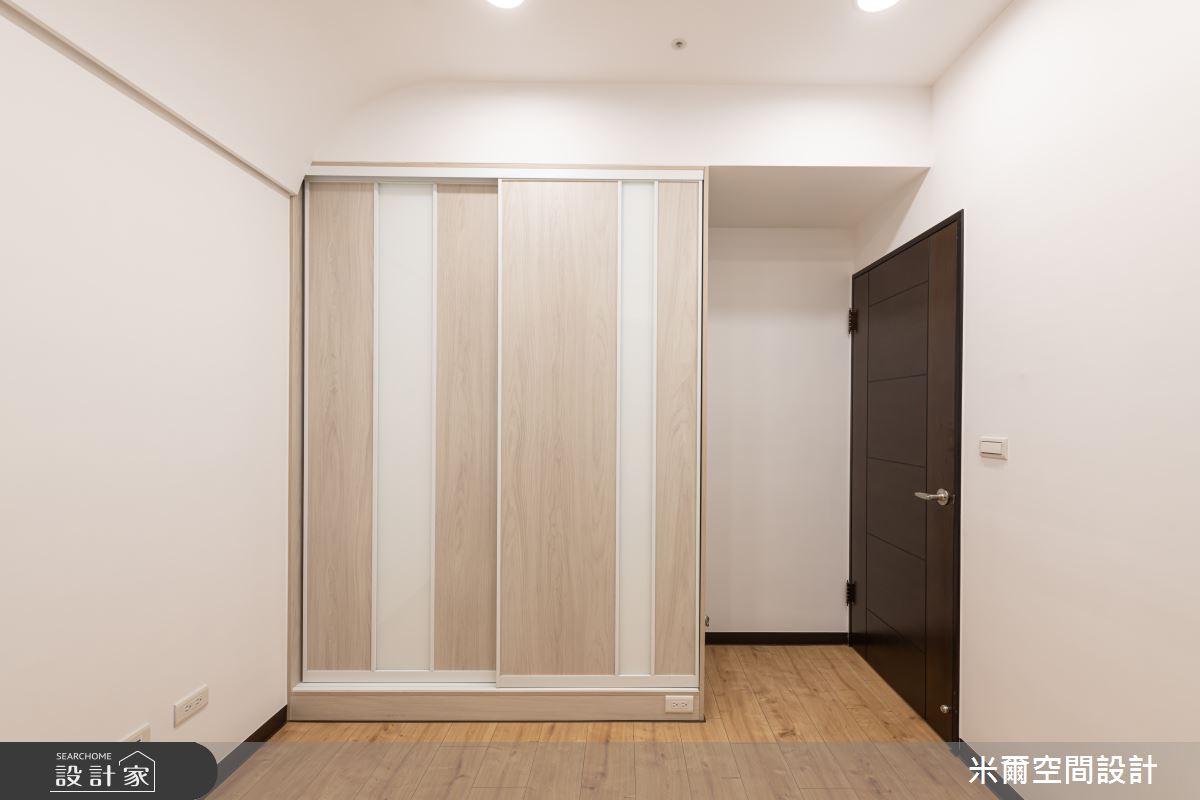 28坪中古屋(5~15年)＿北歐風儲藏室多功能室案例圖片＿米爾空間設計＿米爾_白丰木橡_新竹北區之27