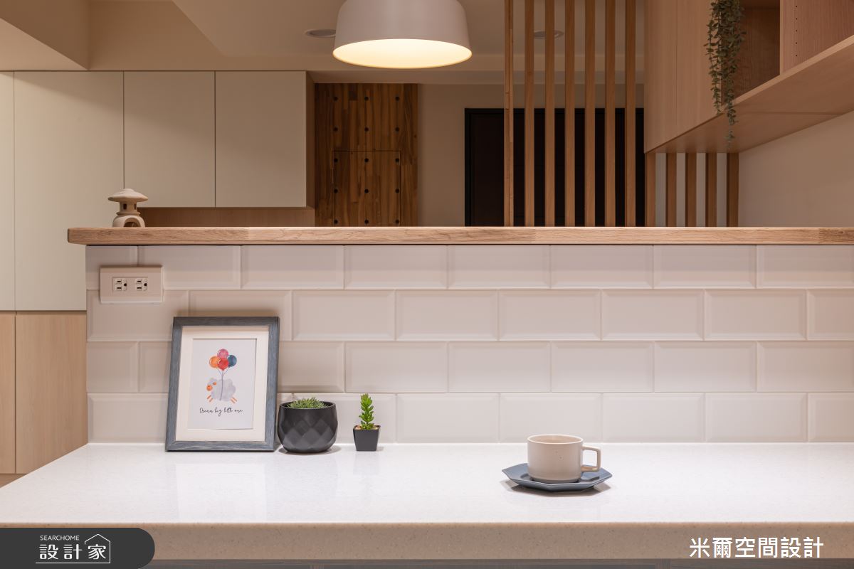 25坪新成屋(5年以下)＿日式風廚房案例圖片＿米爾空間設計＿米爾_簡約生活_新竹竹北之13