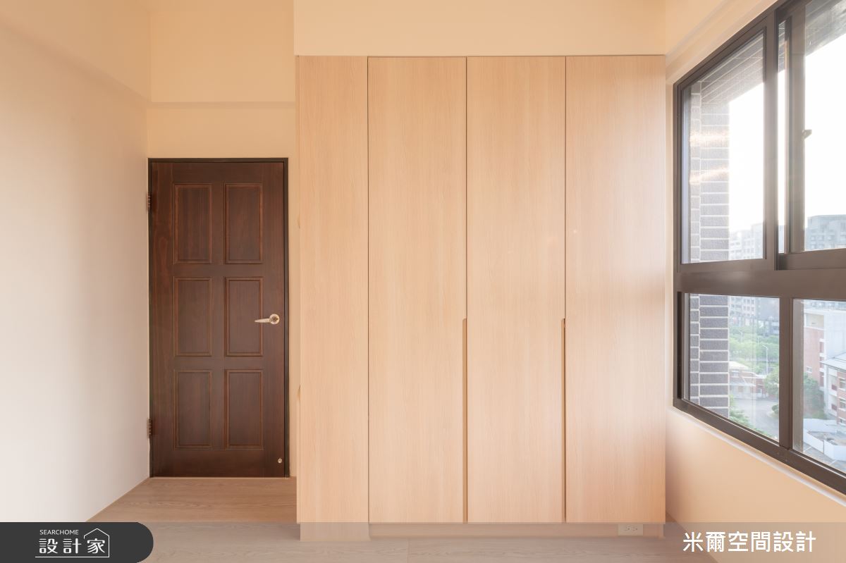 25坪新成屋(5年以下)＿日式風臥室案例圖片＿米爾空間設計＿米爾_簡約生活_新竹竹北之17