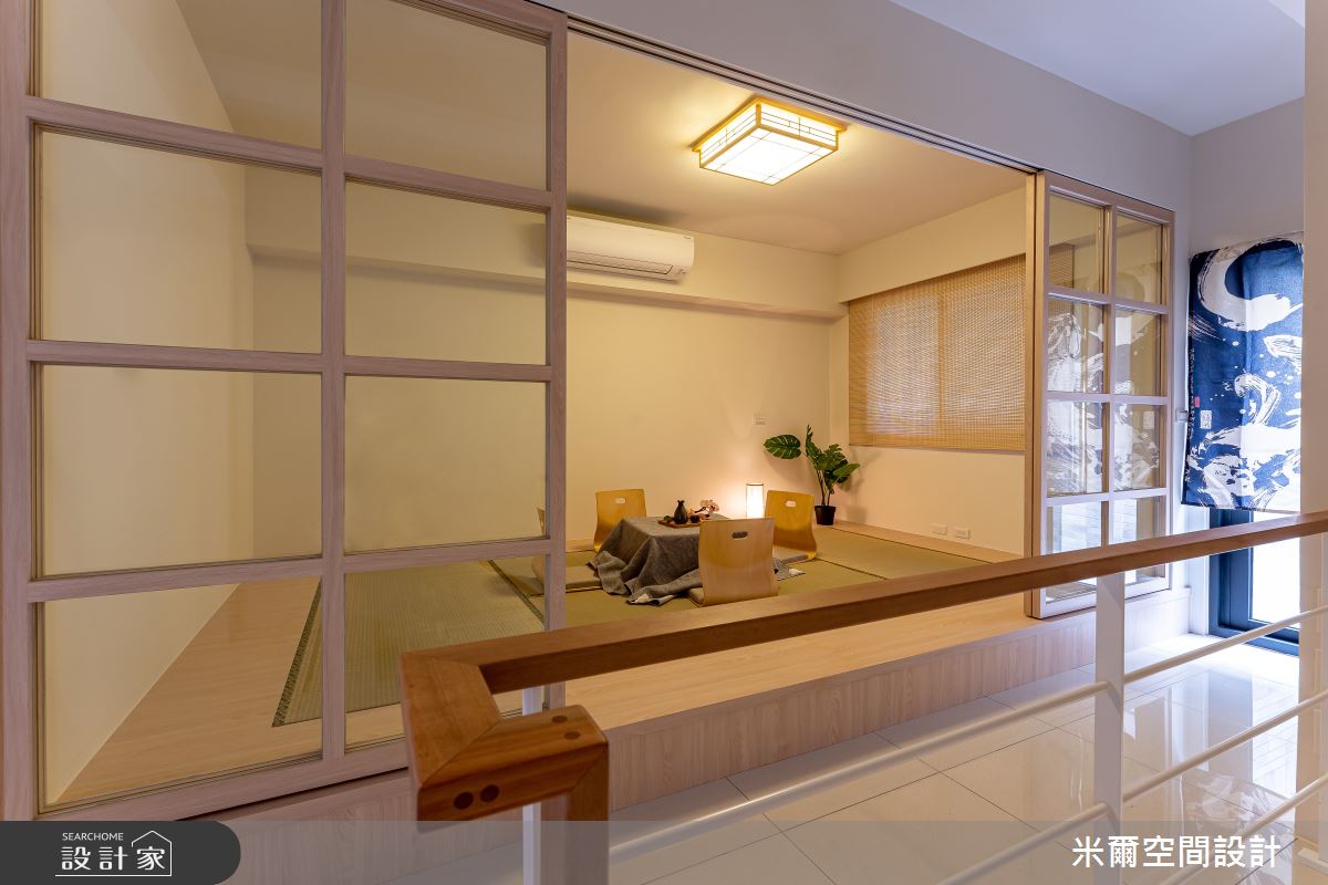 80坪新成屋(5年以下)＿現代風和室案例圖片＿米爾空間設計＿米爾_王橋晶鑽_新竹北區之17