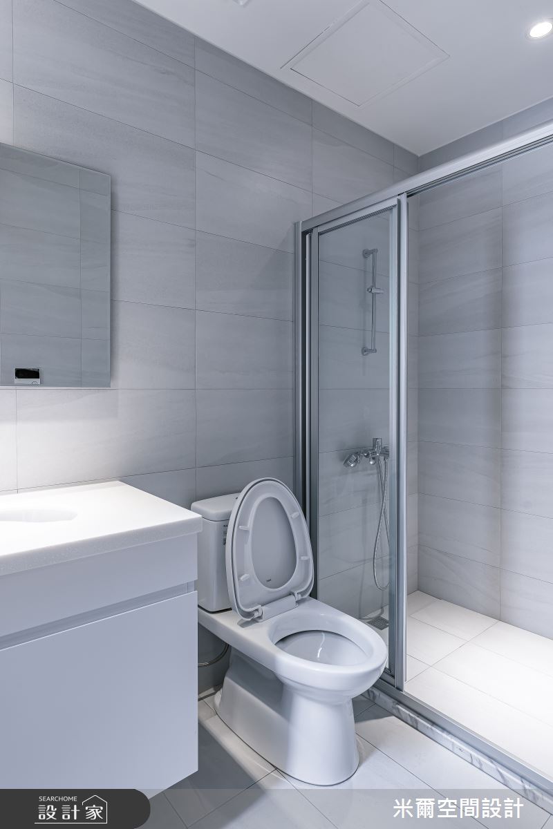 80坪新成屋(5年以下)＿現代風浴室案例圖片＿米爾空間設計＿米爾_王橋晶鑽_新竹北區之35