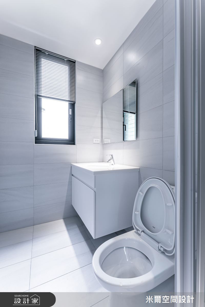 80坪新成屋(5年以下)＿現代風浴室案例圖片＿米爾空間設計＿米爾_王橋晶鑽_新竹北區之36