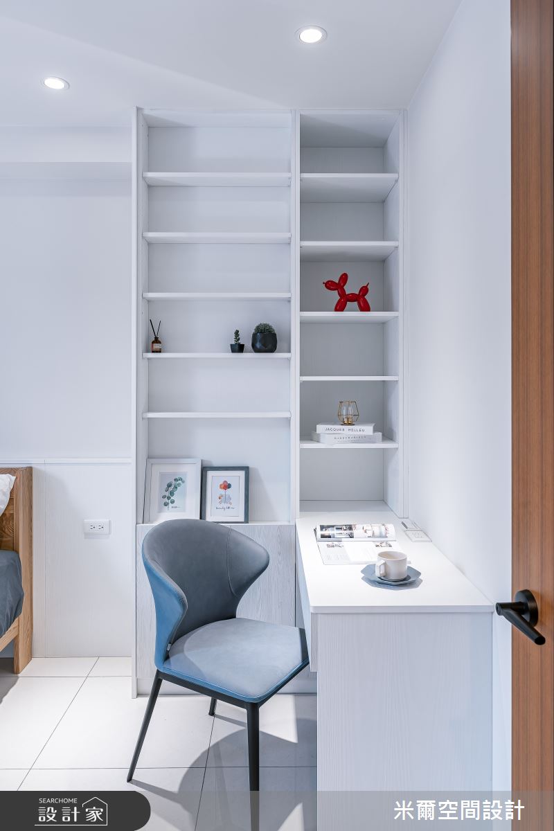 80坪新成屋(5年以下)＿現代風客房案例圖片＿米爾空間設計＿米爾_王橋晶鑽_新竹北區之37