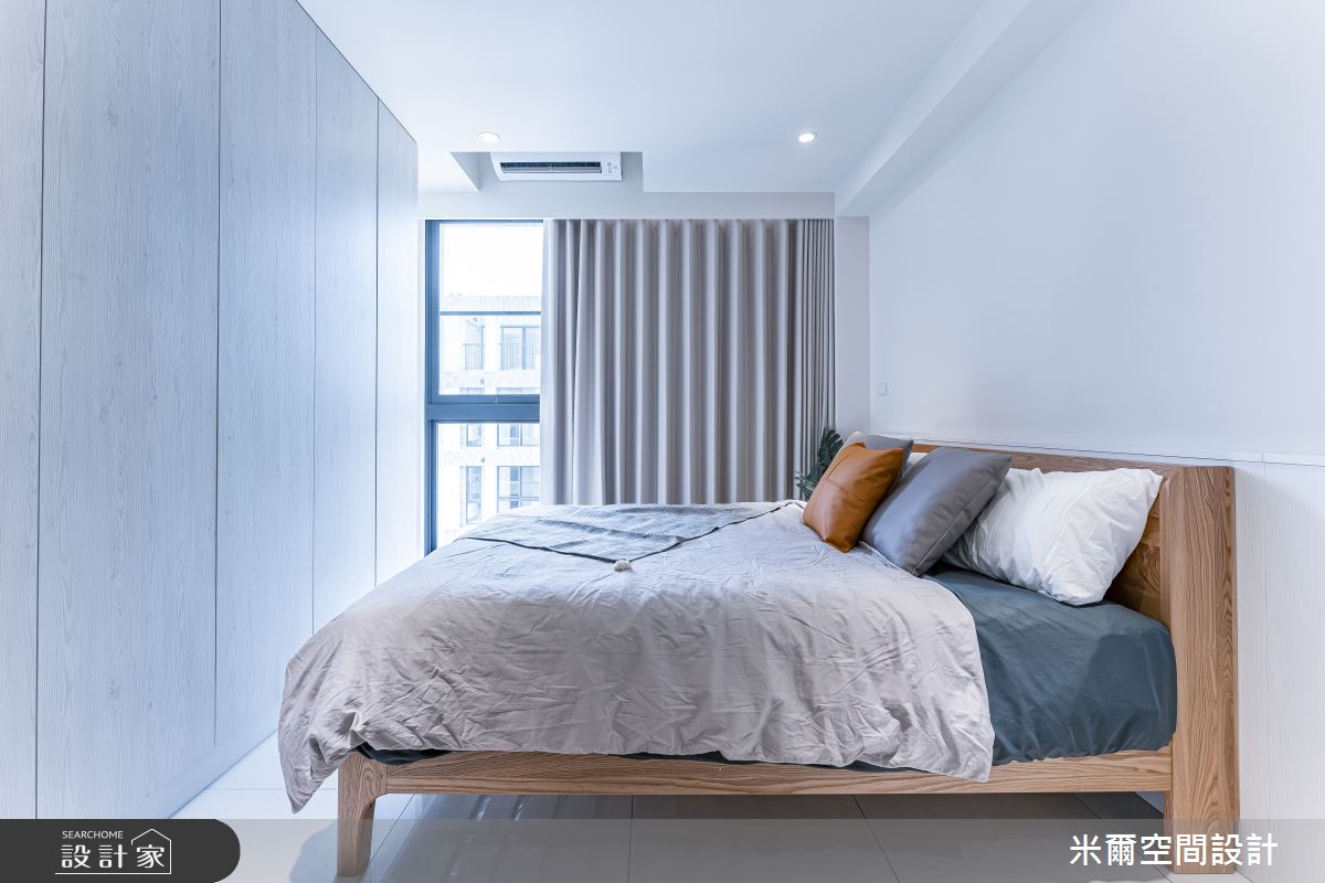 80坪新成屋(5年以下)＿現代風客房案例圖片＿米爾空間設計＿米爾_王橋晶鑽_新竹北區之39