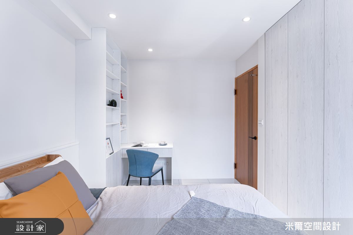 80坪新成屋(5年以下)＿現代風客房案例圖片＿米爾空間設計＿米爾_王橋晶鑽_新竹北區之40