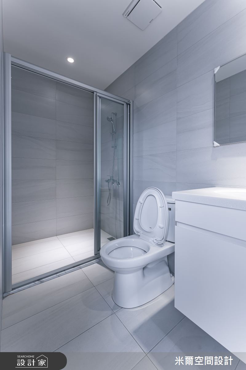 80坪新成屋(5年以下)＿現代風浴室案例圖片＿米爾空間設計＿米爾_王橋晶鑽_新竹北區之44