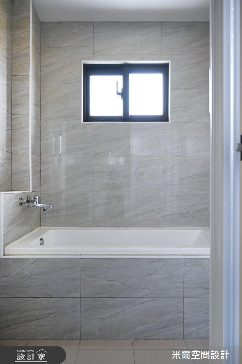 30坪新成屋(5年以下)＿現代風浴室案例圖片＿米爾空間設計＿米爾_富新時代，新屋透天_新竹縣湖口之28