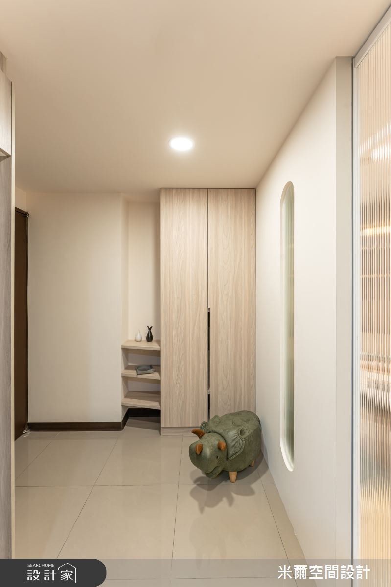 28坪新成屋(5年以下)＿北歐風玄關案例圖片＿米爾空間設計＿米爾_珥悅_桃園中壢之1