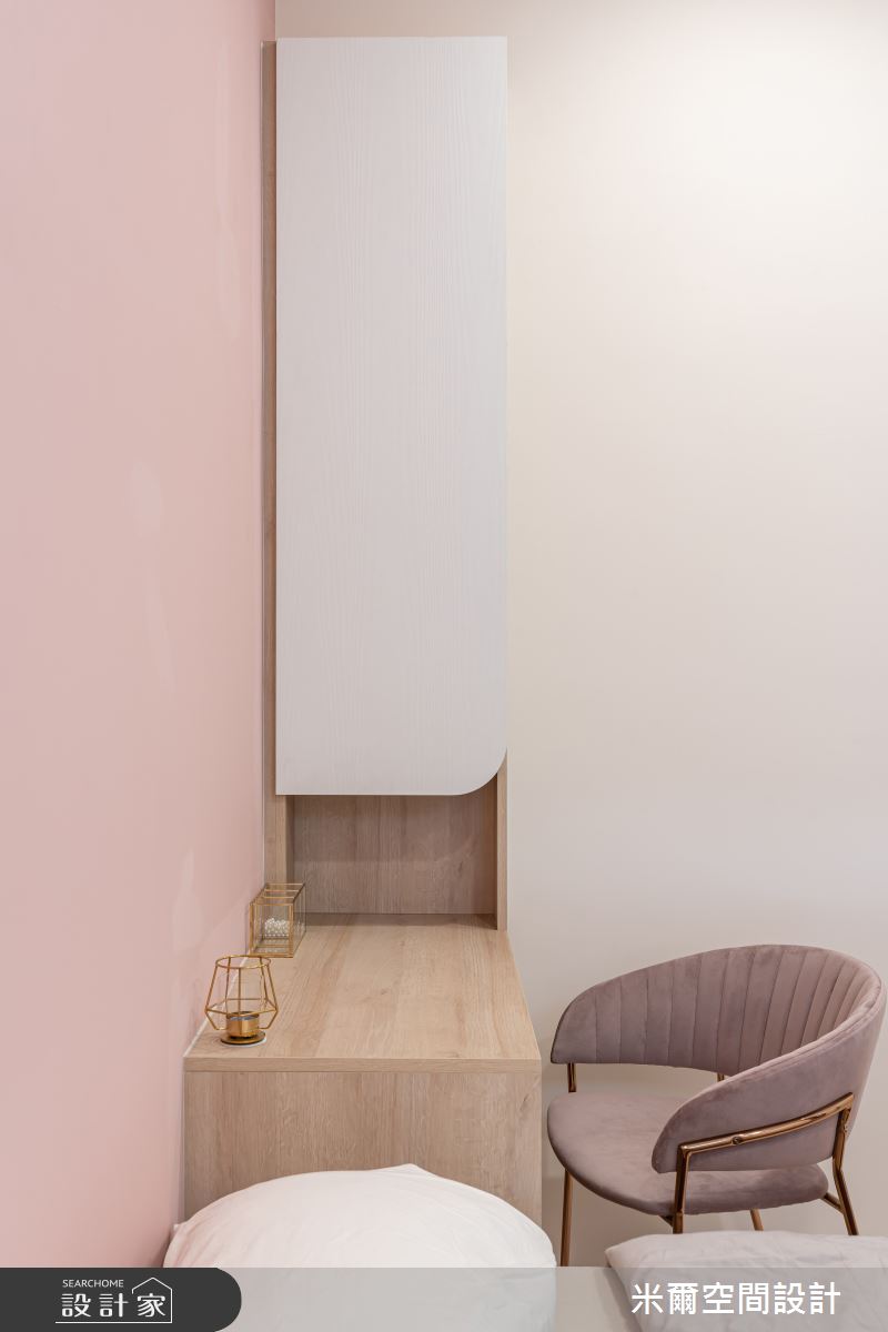 28坪新成屋(5年以下)＿北歐風臥室案例圖片＿米爾空間設計＿米爾_珥悅_桃園中壢之28