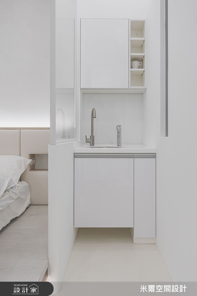 6坪中古屋(5~15年)＿現代科技風臥室案例圖片＿米爾空間設計＿米爾_境秘_台中大肚之8